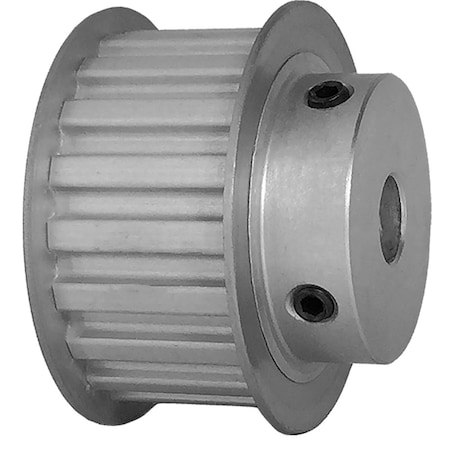 B&B Manufacturing 19L100-6FA6, Timing Pulley, Aluminum, Clear Anodized 19L100-6FA6